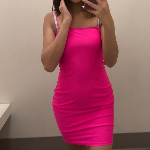 Dresses & Skirts - NEON PINK DRESS